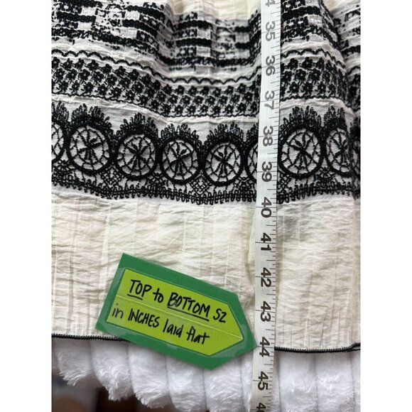 NWT MSRP $118 Max Studio Sleeveless Midi Embroidered Dress Woman’s Small - Picture 5 of 10